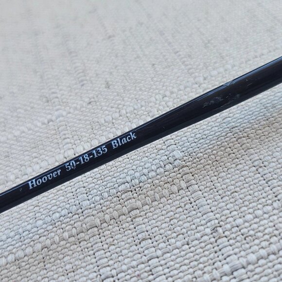 Vintage Americana Women Eyeglasses Frame Black Hoover Eyewear Glasses Old Stock - Picture 10 of 12